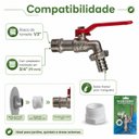 Ver mais imagens de Torneira Jardim 1/2 com Adaptador 3/4 para Mangueira Western