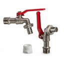 Ver imagem 1 de Torneira Jardim 1/2 com Adaptador 3/4 para Mangueira Western