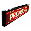 Ver imagem 3 de Painel Led Vermelho Letreiro Luminoso Digital 130x20 Alto Brilho Usb