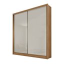Ver imagem 2 de Guarda Roupa Solteiro 2 Portas 3 Gavetas - Toledo-cumaru/fendi - Móveis Novo Horizonte