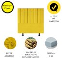 Ver imagem 4 de Cabeceira de Cama Solteiro Box 100 Cm Maisa Suede:amarelo