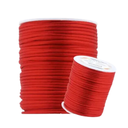 Ver imagem 3 de Cordão Acetinado Rabo de Rato 2mm Rolo com 50 M Vermelho