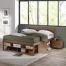Cama Casal Multifuncional Madeira Maciça Irara Cabecasa Madeiramadeira - 1