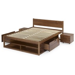 Cama Casal Multifuncional Madeira Maciça Irara Cabecasa Madeiramadeira - 8