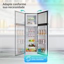 Ver imagem 7 de Geladeira Refrigerador Hq Defrost 290 Litros Preto e Cinza Hq-290rdf 127v