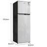 Geladeira Refrigerador Hq Defrost 290 Litros Preto/cinza Hq-290rdf 127v - 4