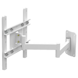 SUPORTE TV 10" a 56" VESA 400X400 4 MOVIMENTOS BRANCO - 1
