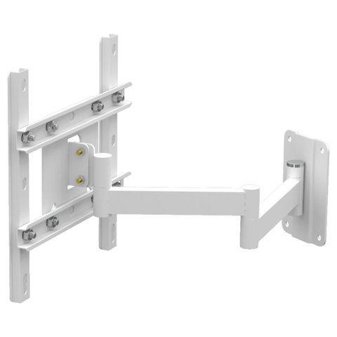 SUPORTE TV 10" a 56" VESA 400X400 4 MOVIMENTOS BRANCO