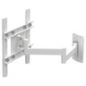 SUPORTE TV 10" a 56" VESA 400X400 4 MOVIMENTOS BRANCO - 1