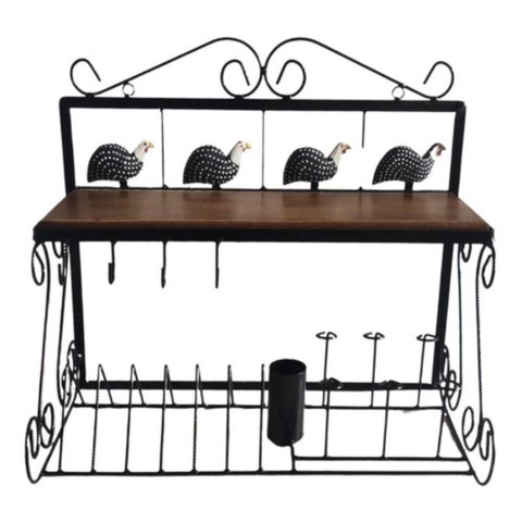 Paneleiro 55cm + Argola Porta Guardanapos / Escorredor de Pratos:angola