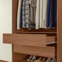 Ver imagem 4 de Guarda Roupa Casal 6 Portas 4 Gavetas Imaginare New - Jequitiba / Areia