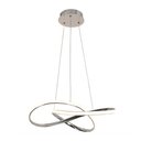 Ver imagem 1 de Lustre Life Alumínio e Silicone Prata com Controle - 3 Cores Neotron