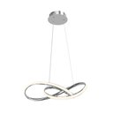 Ver mais imagens de Lustre Life Alumínio e Silicone Prata com Controle - 3 Cores Neotron