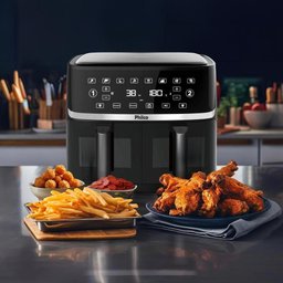 Air Fryer Philco 10l Cesto Duplo 2000w Paf10a 220v - 6