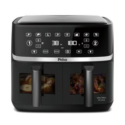 Air Fryer Philco 10l Cesto Duplo 2000w Paf10a 220v - 2