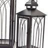 Lanterna Marroquina Decorativa Preta 55/40cm Kit 2pç - 6