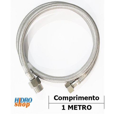 Flexível 1 Metro Malha De Aço Mxf ½ - 4643310