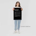 Ver imagem 4 de Kit 3 Quadros para Decoração Frases Recepção Psicologia