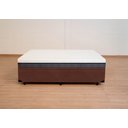 Ver imagem 3 de Cama Box Baú King Size Bipartida Serenelife - Suede Marrom