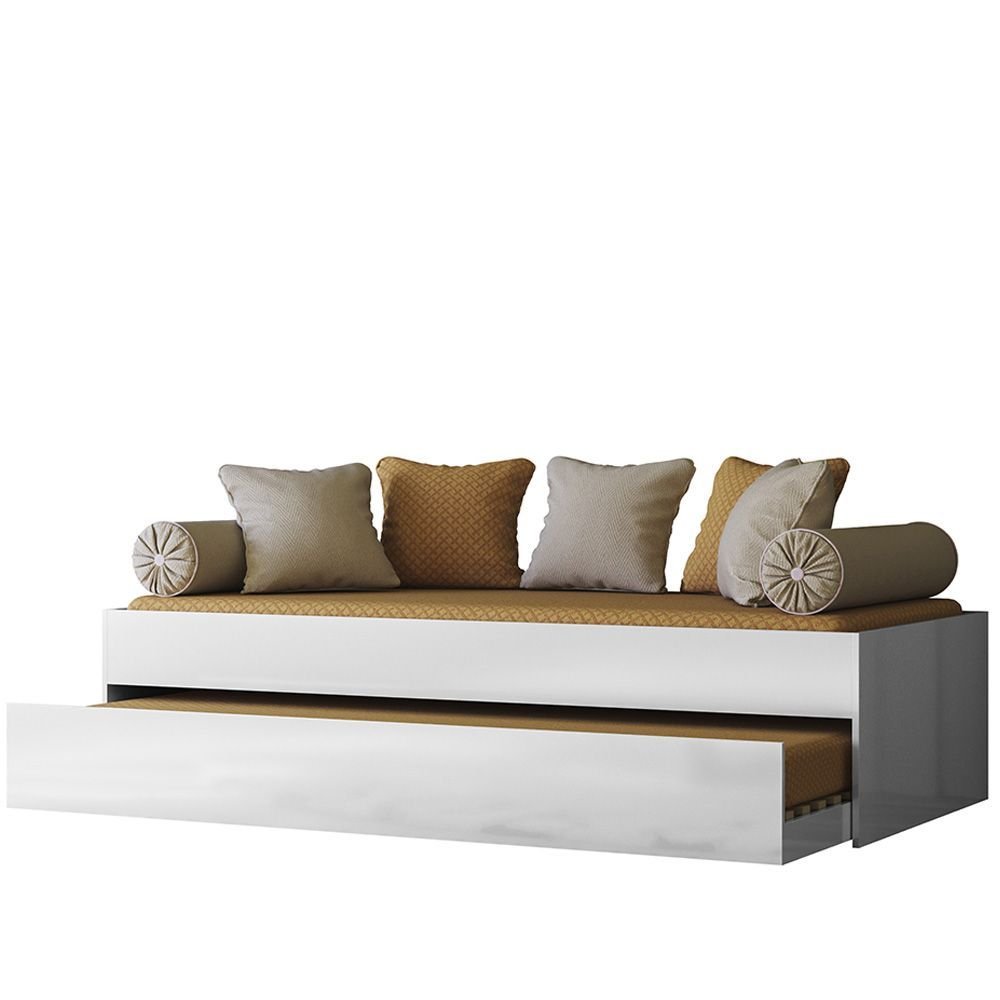Bicama Solteiro 192 Cm Onix Branco Nature Flex Plla - 2
