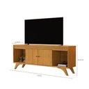 Ver mais imagens de Rack 2 Portas Sevilha 1600 Mavular Cor:Naturalle