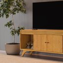 Ver imagem 3 de Rack 2 Portas Sevilha 1600 Mavular Cor:Naturalle