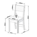Ver imagem 6 de Conjunto Mesa de Jantar Redonda Slin Mel 4 Cadeiras Brisa Linho Bege
