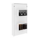Ver imagem 6 de Cama Retratil de Parede Solteiro Cm8015 Branco Tecno Mobili