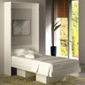 Cama Retratil De Parede Solteiro CM8015 Branco Tecno Mobili - 2