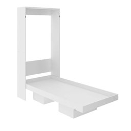 Cama Retratil de Parede Solteiro Cm8015 Branco Tecno Mobili - 3
