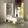 Cama Retratil De Parede Solteiro CM8015 Branco Tecno Mobili - 8