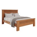 Ver imagem 3 de Cama Casal em MDF com Cabeceira Frisada 153x202cm Paolo