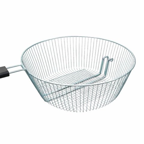 Cesto Multiuso Redondo Galvanizado para Fritador Fao1 e Fao1 Cr - Metalcubas Mtc3312