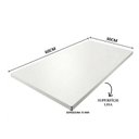 Ver imagem 2 de Prateleira sem Suporte Decorativa 60x30 cm em MDF Branca para Sala Quarto Cozinha Escritório