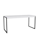 Ver imagem 5 de Mesa Industrial para Computador Diretor Pés de Ferro 90 Cm - Branco