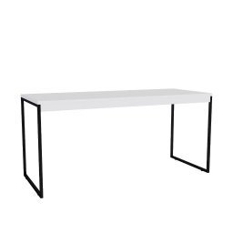 Mesa Industrial para Computador Diretor Pés de Ferro 90 Cm - Branco - 5