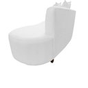 Ver imagem 5 de Namoradeira Sofá Feijão Suria Orgânica Couro Branco