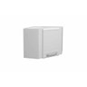 Armário Aéreo p/ Cozinha Canto Oblíquo Evidence 7013 1 Porta 68cm Branco - Bertolini - 1
