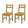 Kit 2 Cadeiras de Madeira Maciça Mandacaru CabeCasa MadeiraOriginals - 1