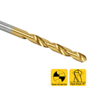 Ver imagem 3 de Broca Helicoidal Haste Paralela com Titânio Hss-tin - 3,50 Mm - 10 Unid. - 137,0006 - Rocast