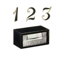 Ver imagem 1 de Caixa Correio Carta Embutir Muro Preta +3 Números Pl Colonial