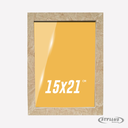 Ver imagem 4 de Porta Retrato 15x21 com Vidro Moldura Bege Marmorizado Luxo