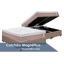 Ver imagem 1 de Colchão Queen Castor Premium Magnético+Baú Bege 158x198