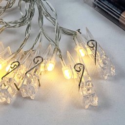 Varal De Led Com Pregador Pisca 12 Leds 2 Metros Para Foto - 7