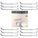 Ver imagem 1 de Alça Apoio Barra Suporte Anti Queda 70cm Kit 12 Uni Banheiro Casa Cadeirante Varanda Box Idoso Gesta