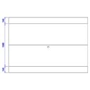 Ver imagem 5 de Painel Suspenso Tv 75 Pol 200 Cm Nilo Off White Matte Freijo Colibri