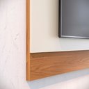 Ver imagem 7 de Painel Suspenso Tv 75 Pol 200 Cm Nilo Off White Matte Freijo Colibri