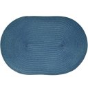 Ver imagem 1 de Kit 12 Americano Requinte Liso para Mesa Oval 30x45cm Navy