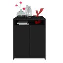 Ver mais imagens de Balcão Multiuso 2 Portas Cool Preto Artany