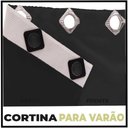 Ver imagem 2 de Cortina Sala e Quarto 2,50x1,80 Tecido Blackout Ana Preto